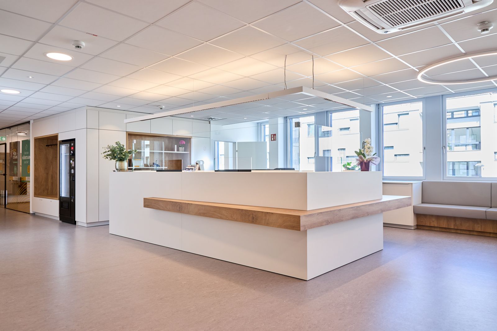 Empfangsbereich im HNO-Zentrum Heiligenstadt